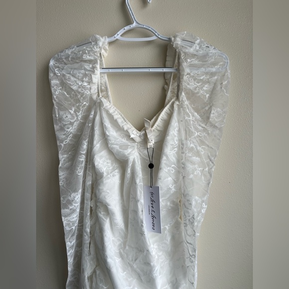 NWT For Love & Lemons Bridal Dress Medium - Picture 13 of 13